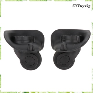 Black Large Size Suitcase Swivel Wheels Casters Heavy Duty Wear-resistant (1)