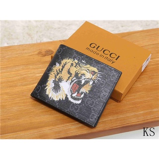 Gucci_Animal - carteras cortas para hombre, cuero, tarjetas de identificación (7)