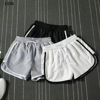 [cod] pantalones cortos de cintura elástica de verano para mujer pantalones cortos casuales de playa calientes (1)