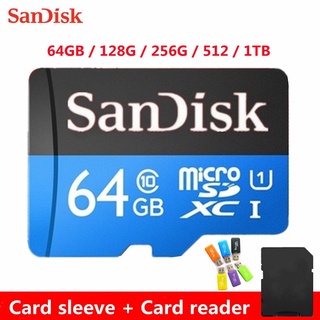 Tarjeta De memoria Sandisk De Alta velocidad clase 10 Micro Sd tarjeta Tf 1tb 512gb 256gb 128gb tarjeta De memoria Flash