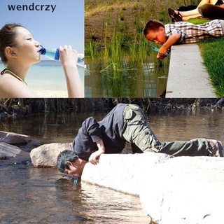 wendcrzy militar 99,99% filtro de agua purificación equipo de emergencia paja camping senderismo co (2)