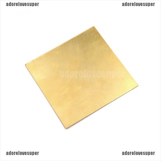 Ad1br Placa gruesa De Metal De bronce Fina 0.5mm/0.8mm/1mm/2mm 100x100mm (1)