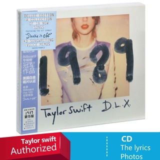 Autorización original Taylor Swift 1989 CD Polaroid Photo Deluxe edition (1)