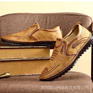Venta Flash [100 % Cuero real] Zapatos De Los Hombres , Casuales , Transpirable ox Tendón Suave soled Conducción