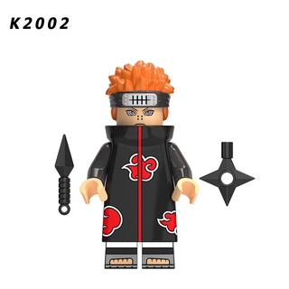 Lego Naruto Compatível Mini Figuras Akatsuki Comic Collectible Blocos De Construção Kl801 Sasuke Itachi Crianças Brinquedos