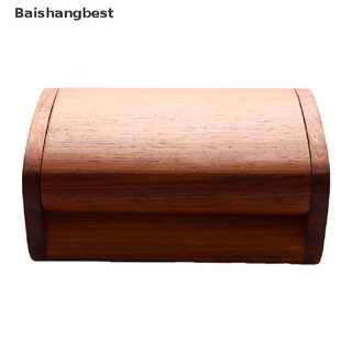 [bsb] baratija decorativa de madera vintage, caja pequeña, caja de almacenamiento, caja de joyas, cofre del tesoro [baishangbest] (5)