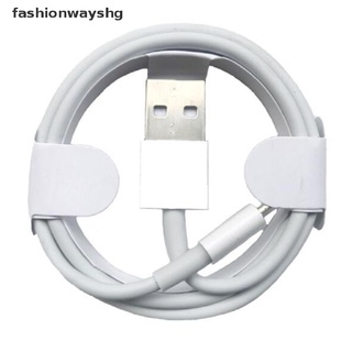 [fashionwayshg] para foxconn lightning cable usb cargador compatible con iphone x 10 8 7 6 ios 11.3 nuevo [caliente]