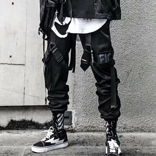 Pantalones Joggers Para Hombre Hip Hop Streetwear (1)