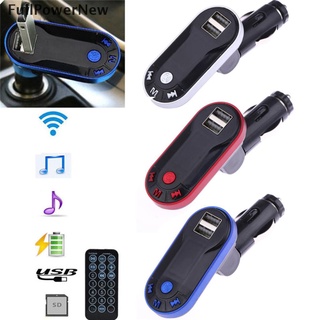 (Fu*Hot) Bluetooth inalámbrico FM transmisor MP3 reproductor de música manos libres Kit de coche USB remoto {PowerNew} (1)
