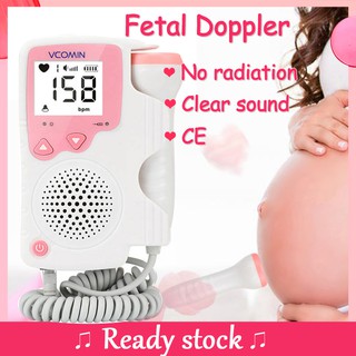Doppler de bolsillo para embarazadas escuchar el corazón del bebé/sin radiación/estetoscopio (1)
