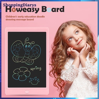 (shoppingDiarys) Howeasy Board /10 pulgadas LCD dibujo pintura Tablet niños almohadilla de escritura a mano