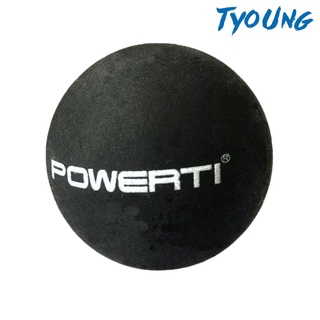 [Tyoung] paquete de 3 bolas de goma de doble punto amarillo Squash pelotas de entrenamiento de carreras (1)