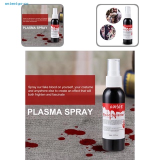 weimeiyu-Spray Ligero Para Salpicaduras De Sangre , Halloween , Falso Plasma , Maquillaje , Inofensivos Para Cara