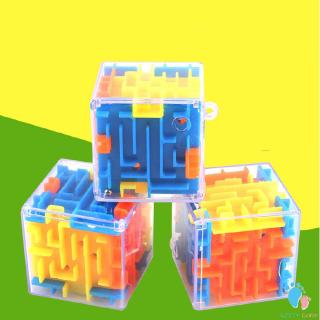 Juguete Educativo Para Niños Mini Laberinto Estéreo Divertido 3D Cubo Pelota Creativo (6)