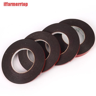 (Xkmss-Cod) cinta adhesiva doble cara/fuerte/doble cara/Super adhesiva con Forro rojo de 10 m