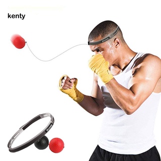 Kt_ MMA Punch ejercicio pelota de lucha con banda para la cabeza para entrenamiento de velocidad boxeo (5)