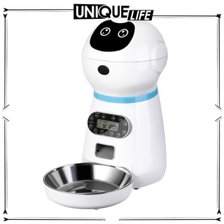 [Niuniu electrodomésticos] alimentador automático para mascotas dispensador de alimentos estación de alimentación para perros gatos