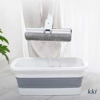 kki. cubo plegable rectangular portátil para el hogar comprimido de pesca retráctil