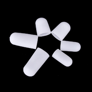 qawhite 2 piezas de silicona gel tubo vendaje del dedo del pie protectores pies alivio del dolor pies cuidado co (7)