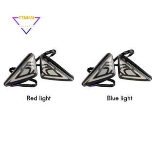 motocicletas señales de giro led motocicleta triple esquina fluyendo señales de giro luces indicador intermitente 12v luz roja
