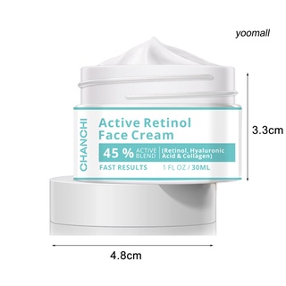 PF_30ml Crema Facial Retinol Activa No Irritante Antienvejecimiento Extracto Natural Anti Arrugas Mejora Líneas Finas De Para Mujer (5)