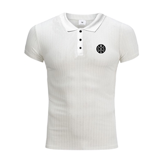 Playera/Camisa De verano respirable Polo para hombre/camiseta De Manga corta ajustada para hombre