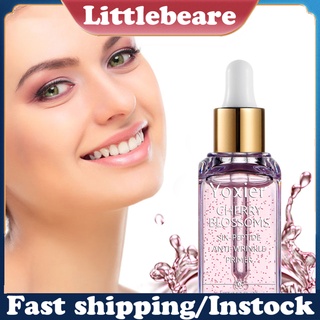 littlebeare.co 15ml Face Essence Shrink Pores Anti Aging Skin Care Makeup Primer Essence with Granule for Beauty