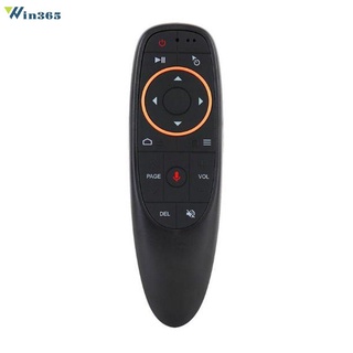 G10S Control remoto de voz 2.4G inalámbrico Air Mouse giroscopio para caja de Tv