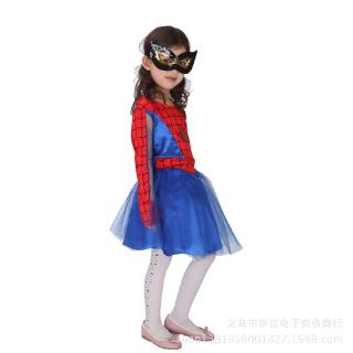 niños araña niñas cosplay disfraces de halloween spiderman disfraz para niños navidad fiesta de lujo (4)