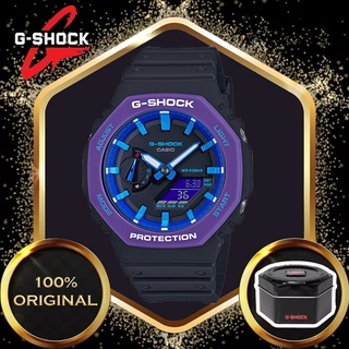 💥PROMOCIÓN💥Original g shock reloj para hombre, reloj de pulsera deportivo, 200m, resistente al agua, de cuarzo, Relojes de Hombre, GA-2100THS-1ADR