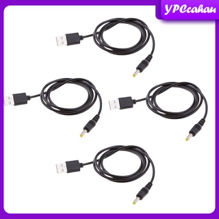 4X USB tipo A A DC Cable de carga de alimentación con macho 4.0x1.7 mm conector DC 1m