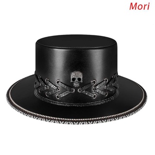 Mori Steampunk cuero peste Doctor sombrero vestir Top sombrero para Halloween disfraces accesorios