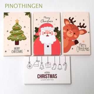 pinadaen 2022 50 tarjetas de regalo sobre de embalaje feliz navidad tarjeta de felicitación tarjetas de regalo decoración de navidad lindo diseño árbol de navidad gracias por año nuevo