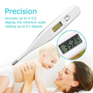 Termómetro digital de cuerpo lcd para niños abs medidor cuadrado de cabezal medidor de temperatura impermeable de alta precisión Termometro