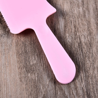 cuchillo de pastel desechable cuchillo de pan de plástico pastel de luna pastel de postre cortador de cumpleaños (6)