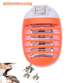 ❤witheredroseshg❤ Led Electric Mosquito Fly Bug Insect Trap Zapper Killer Night Lamp Usa Plug,