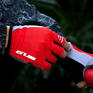 GUB 1 par de guantes de medio dedo resistentes al desgaste transpirables deportivos para montar bicicleta (4)