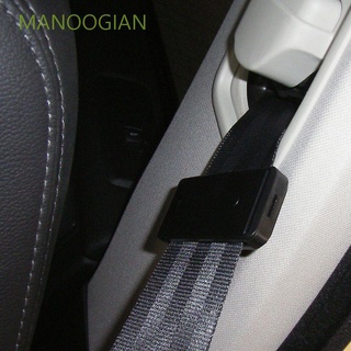 manoogian - ajustador de seguridad para cinturón de seguridad, soporte para hombro, cuello, correa de cinturón, hebilla de ajuste de relajación, 1 par de hebilla de cinturón de seguridad