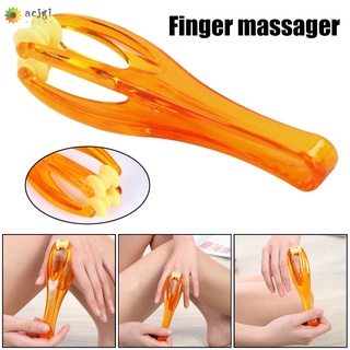 Acj dedo articulador de manos masajeador rodillos de mano masajeador de mano herramienta de circulación sanguínea