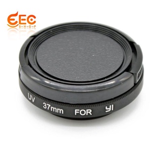 Funda protectora UV para lente+juego de filtro UV para Xiaomi Yi Action/cámara deportiva