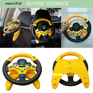 juguete misericordioso rueda de coche niños juguetes interactivos volante con luz sonido simulación co