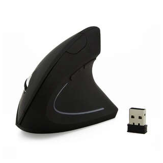 R* ratón inalámbrico ergonómico GHz recargable USB Vertical óptico con DPI ajustable 800/1200/1600