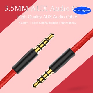 Cable de Audio multifuncional resistente al calor de PVC Jack de 3,5 mm AUX Cable para altavoz