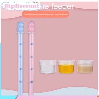 Bigdiscount Medicine Feeder with Scale Multi-use Portable Baby Liquid Food Feeding Syringe Baby Supplies