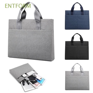 ENTFORM New Laptop Sleeve Large Capacity Briefcase Handbag Universal Fashion Shockproof Protective Pouch Notebook Computer Case Business Bag/Multicolor