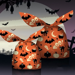 yoyohup nuevo halloween calabaza fiesta con cordón niños treat dulce regalo caramelo bolsas co
