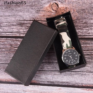 ifashion65 1pc caja de reloj de cuero joyería relojes de pulsera pantalla caja de almacenamiento organizador caso regalo co