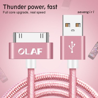 olaf - cable usb de 100 cm para iphone 4/4s, para ipad 1, 2, 3 (1)
