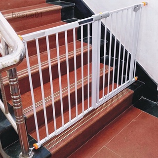 Puertas de seguridad de la escalera del bebé valla barrera mascota perro puerta en forma de Y superior