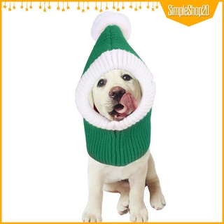 Gorro simpleshop20 Para perro navideño/accesorios De invierno cálidos a prueba De viento perros/perros (5)